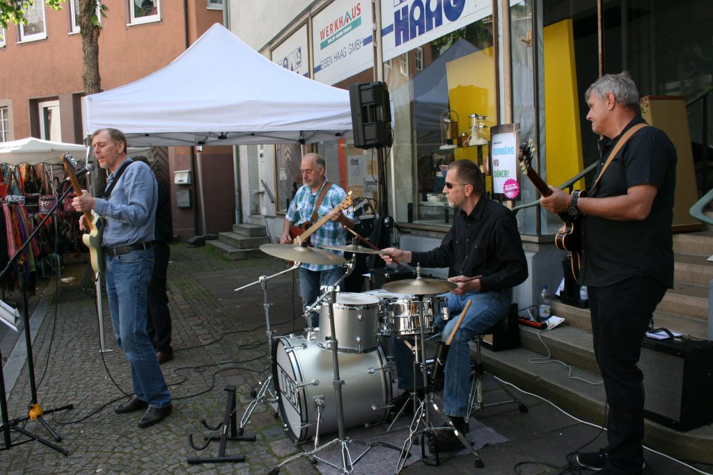 Summerfield Blues Band auf dem Maimarkt 2014 in Neuenbürg